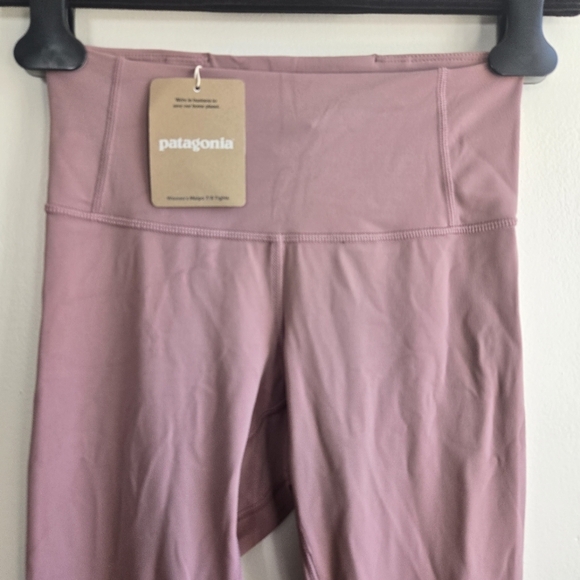 New Patagonia W'S Maipo 7/8  Evening Mauve Tights Leggings NWT XS - Picture 5 of 8